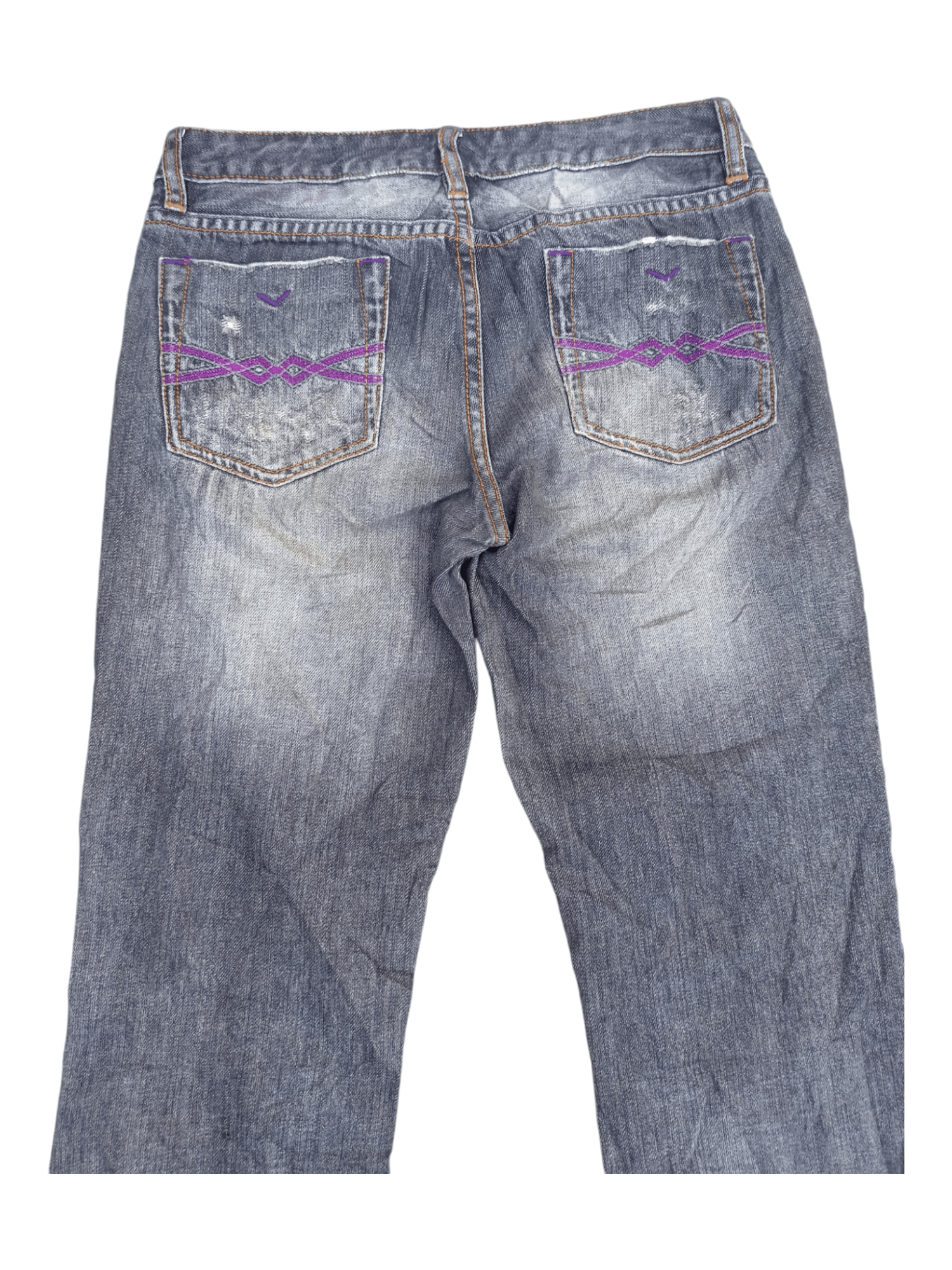 Buffalo David Bitton Buffalo David Bitton Mud Washed Flared Jeans Size US 28 / EU 44 - 13 Thumbnail