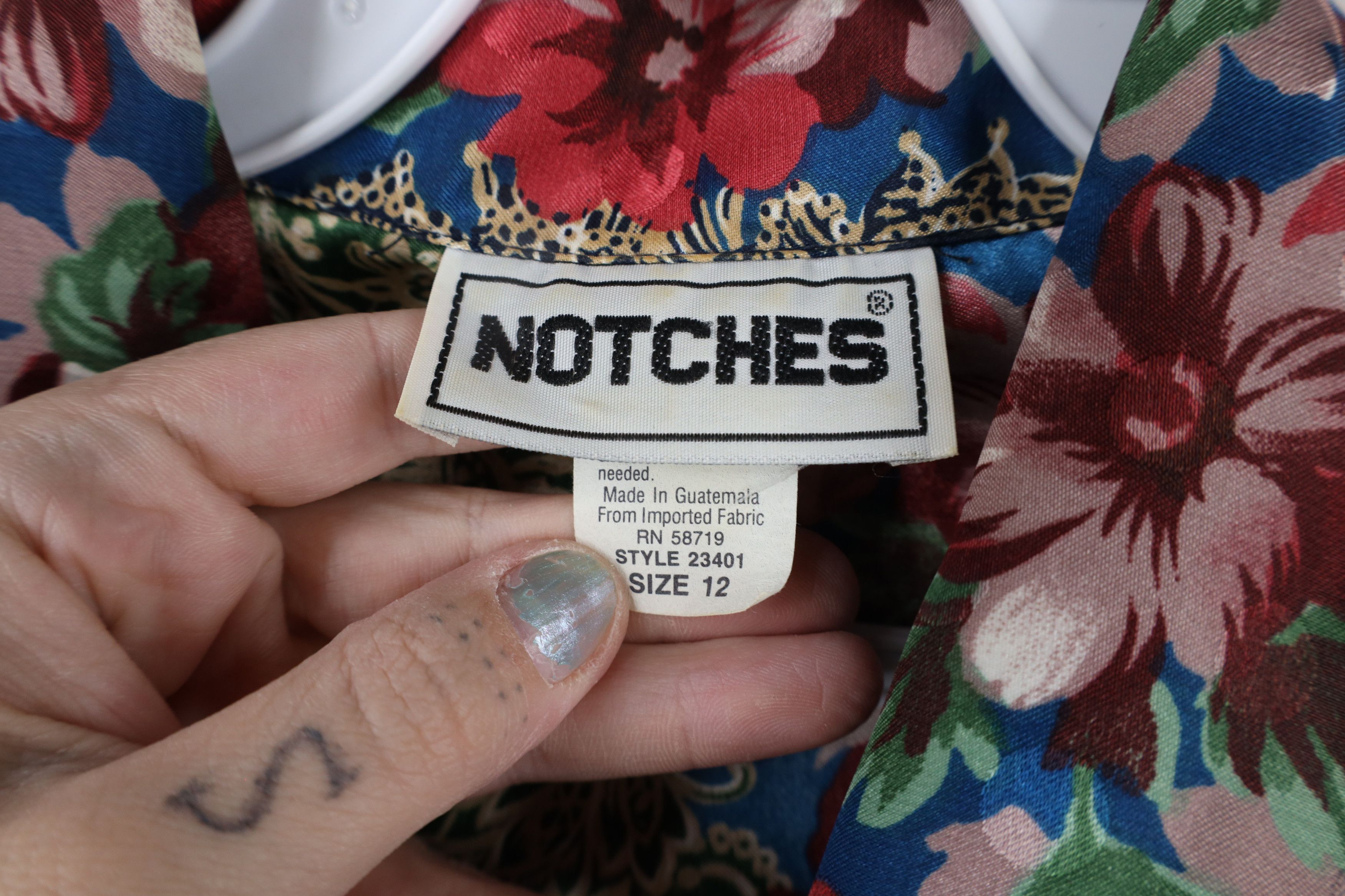 Vintage Vintage 90s Streetwear All Over Print Button Shirt USA Size L / US 10 / IT 46 - 4 Thumbnail