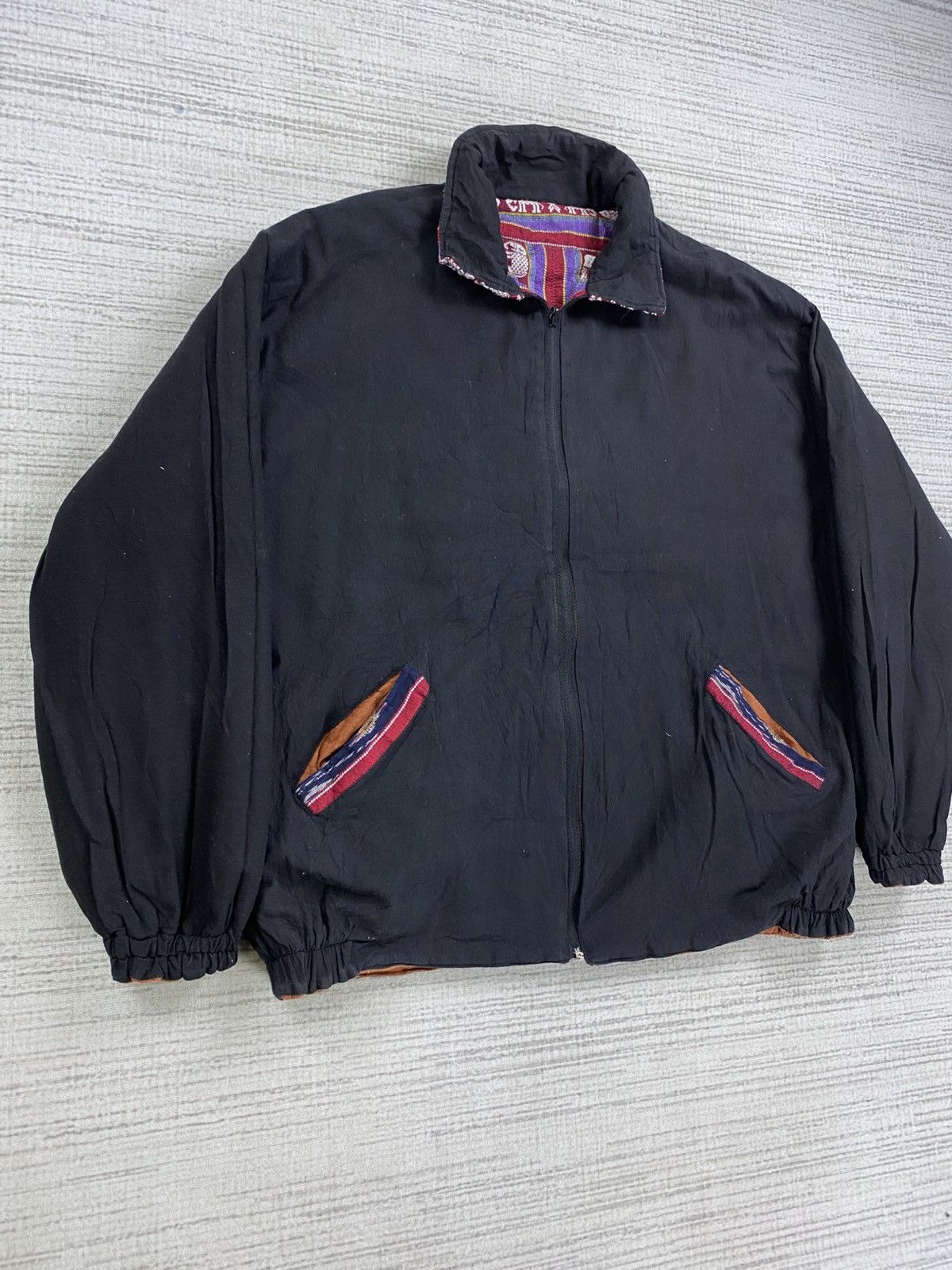 Designer × Japanese Brand Vintage Navajo Chimayo Native Style Reversible Jacket Size US L / EU 52-54 / 3 - 10 Thumbnail