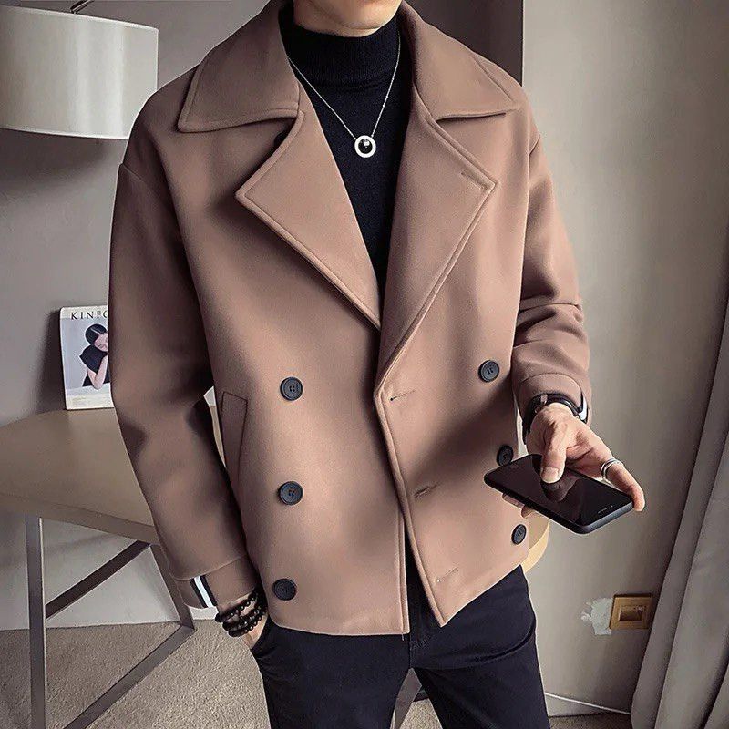 Japanese Brand × Vintage demi-seasonal wool coat. Size US M / EU 48-50 / 2 - 2 Thumbnail