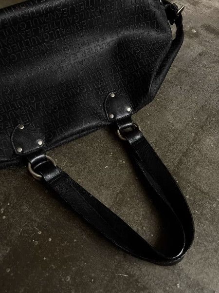 Jean Paul Gaultier Jean Paul Gaultier 2000s All-Over Print Leather Bowling Bag Size ONE SIZE - 7 Thumbnail