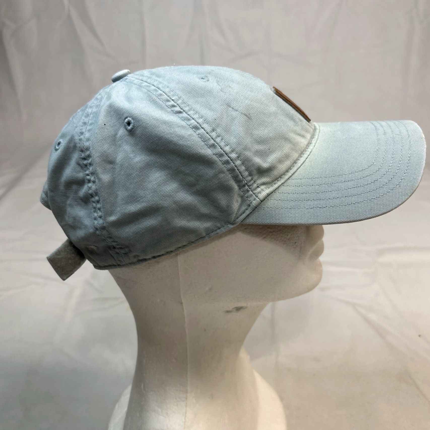 Carhartt Carhartt Mens Cotton Canvas Hat Odessa Adjustable Soft Blue Cap Hat Size ONE SIZE - 4 Thumbnail