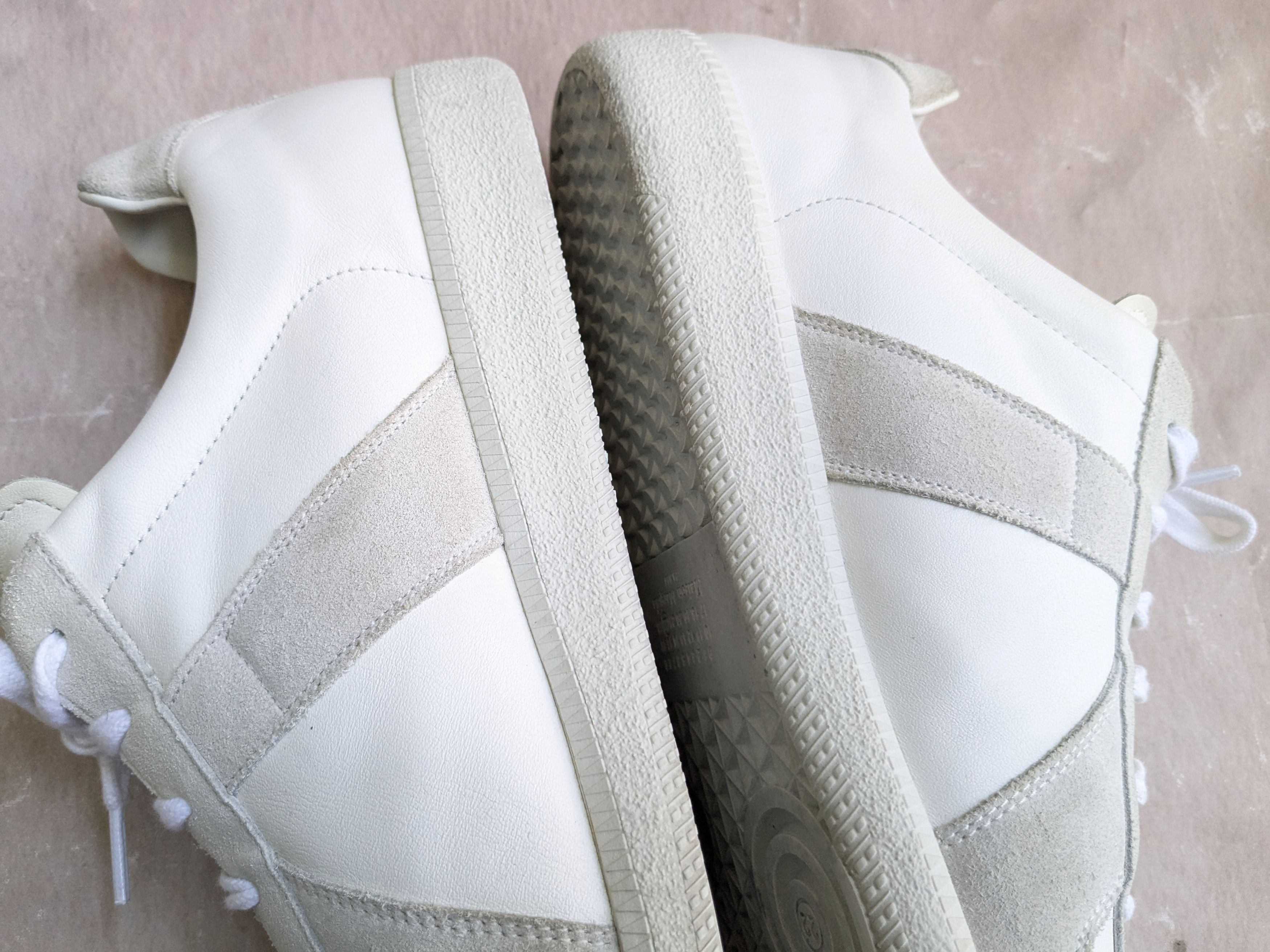 Maison Margiela Maison Margiela GAT Replica White 13.5 46.5 Low Tops Size US 13 / EU 46 - 13 Thumbnail
