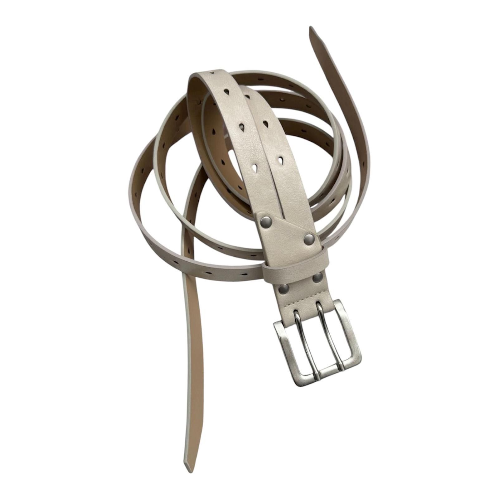 Japanese Brand Y2K Casual Layered Buckle Modern Belt Size ONE SIZE - 6 Thumbnail