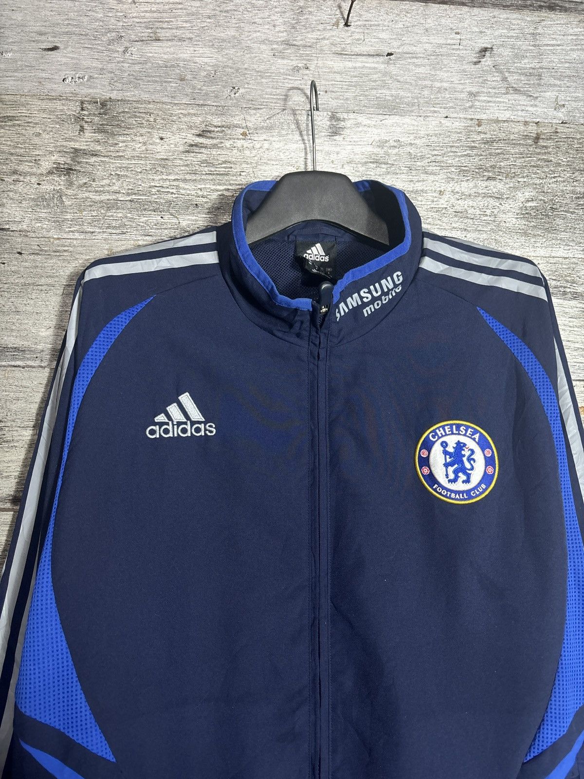 Adidas 2006/07 CHELSEA TRACK JACKET ADIDAS Size US L / EU 52-54 / 3 - 3 Thumbnail