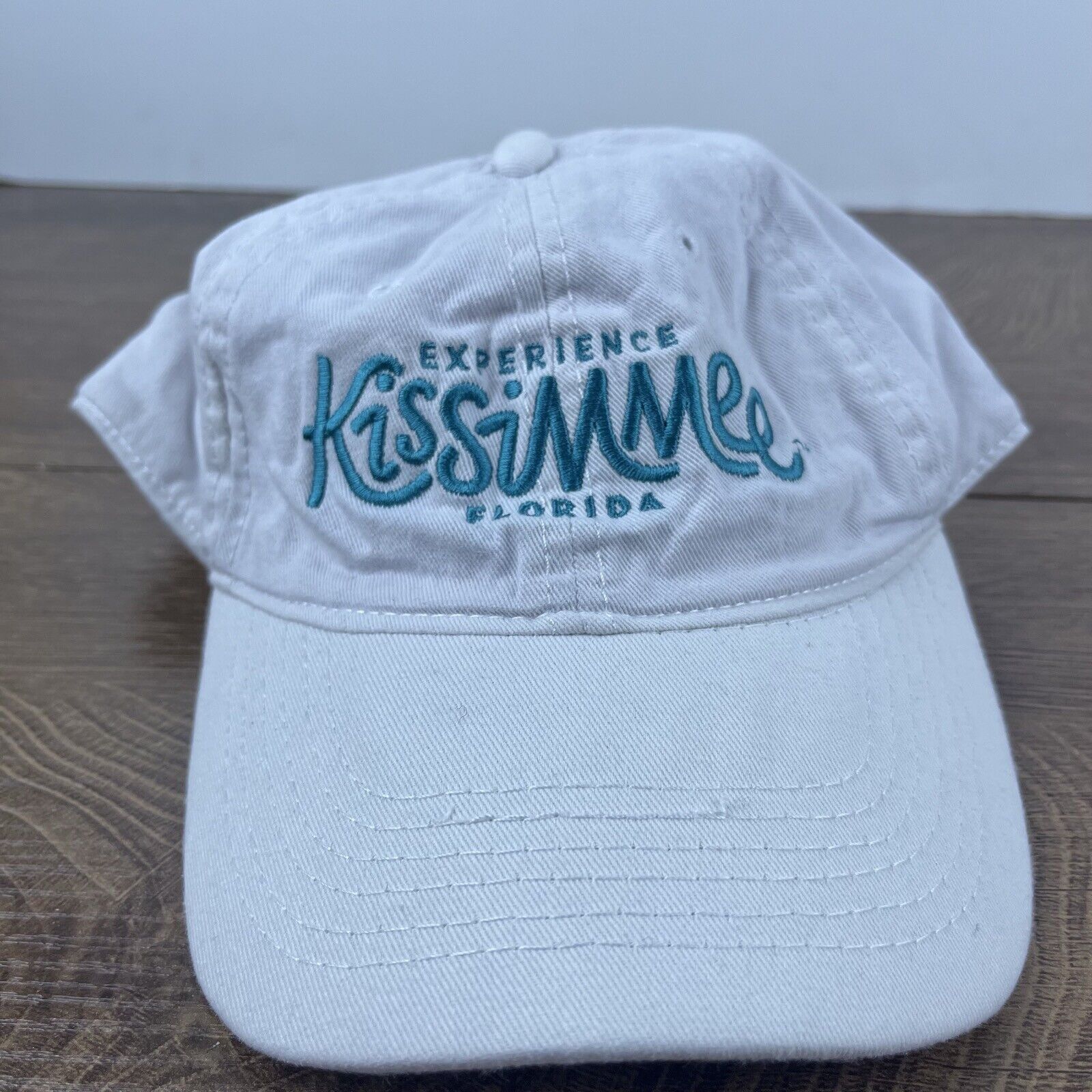 Other Kissimmee Florida Hat White Cap Hat Adjustable Hat White Adu Size ONE SIZE - 1 Thumbnail