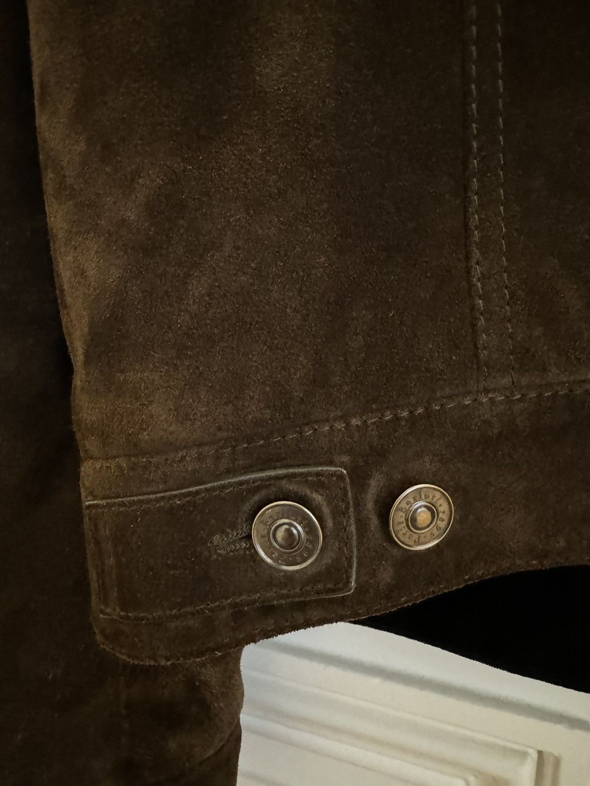 Berluti × Haider Ackermann Berluti FW17 Suede Trucker Jacket Size US S / EU 44-46 / 1 - 6 Thumbnail