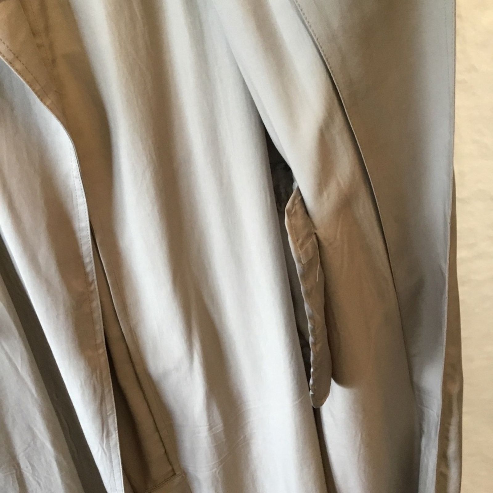 Elie Tahari Elie Tahari Beige Lightweight Trench Coat Size XS / US 0-2 / IT 36-38 - 4 Thumbnail