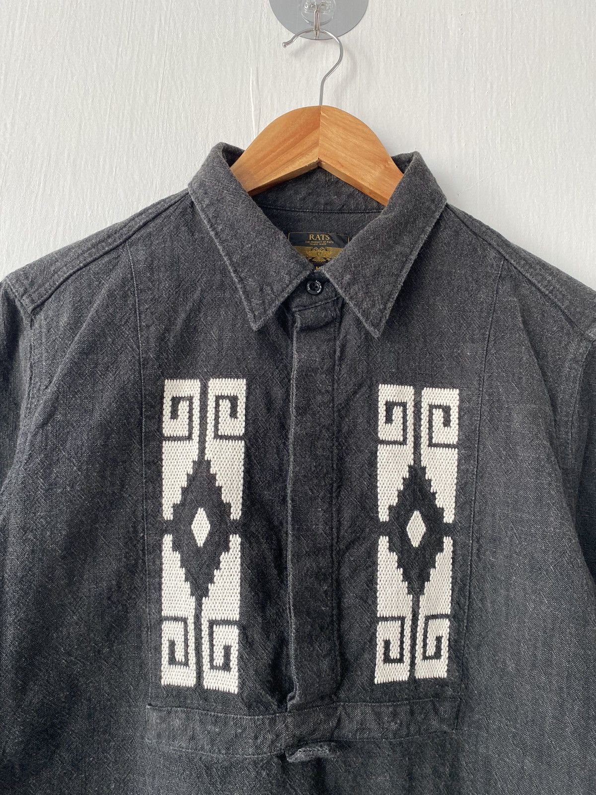 Japanese Brand Rats Button Up Shirt Size US M / EU 48-50 / 2 - 2 Thumbnail