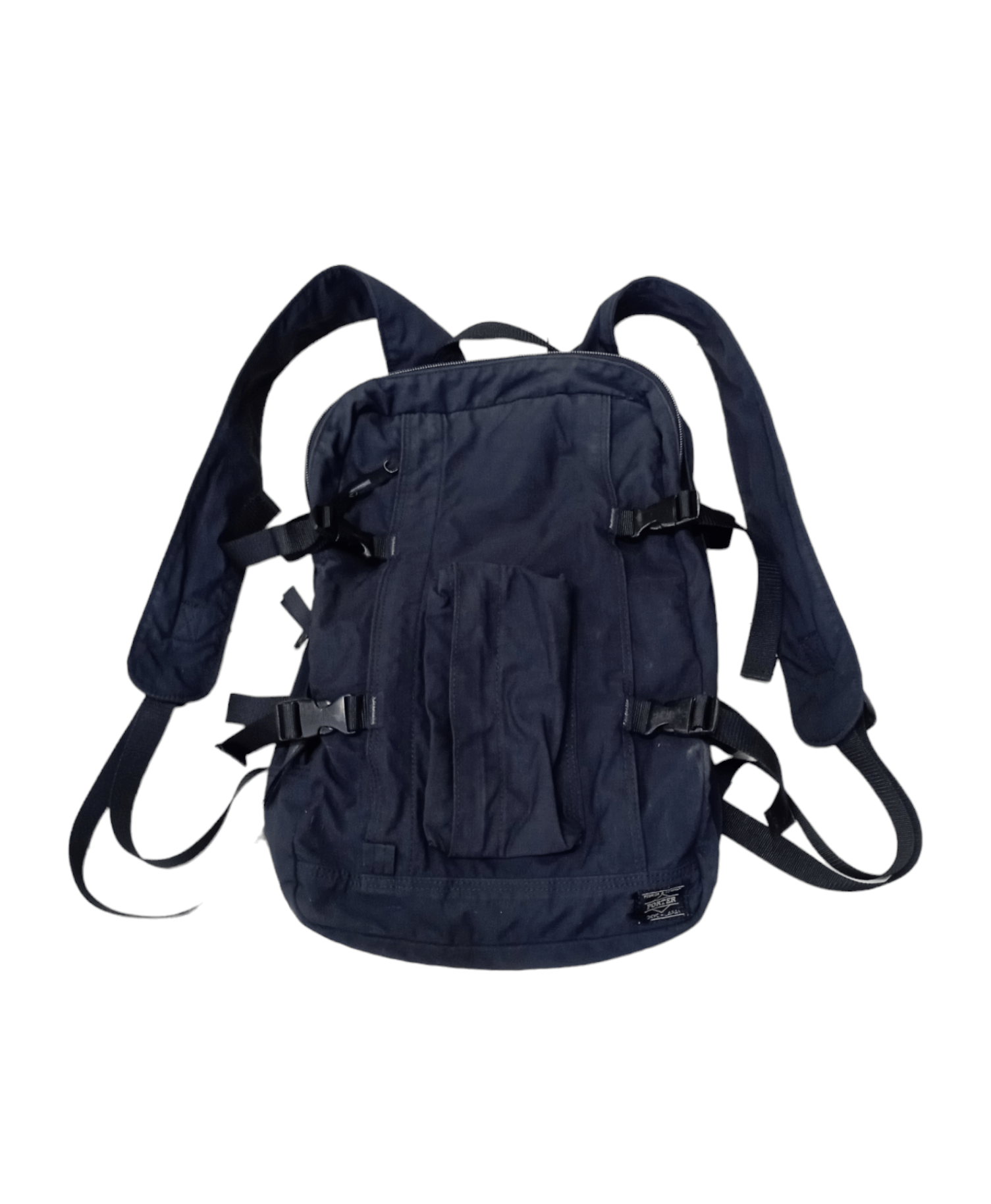 image of Archival Clothing x Porter Yoshida Mini Backpacks in Black, Men's