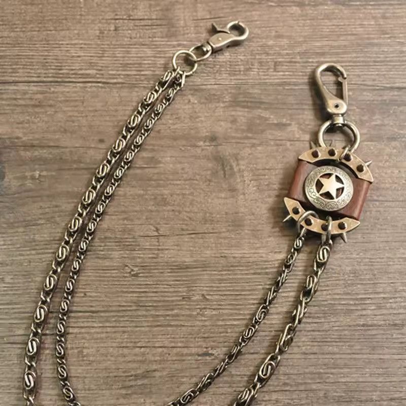 Leather Wallet Keychain Size ONE SIZE - 2 Thumbnail