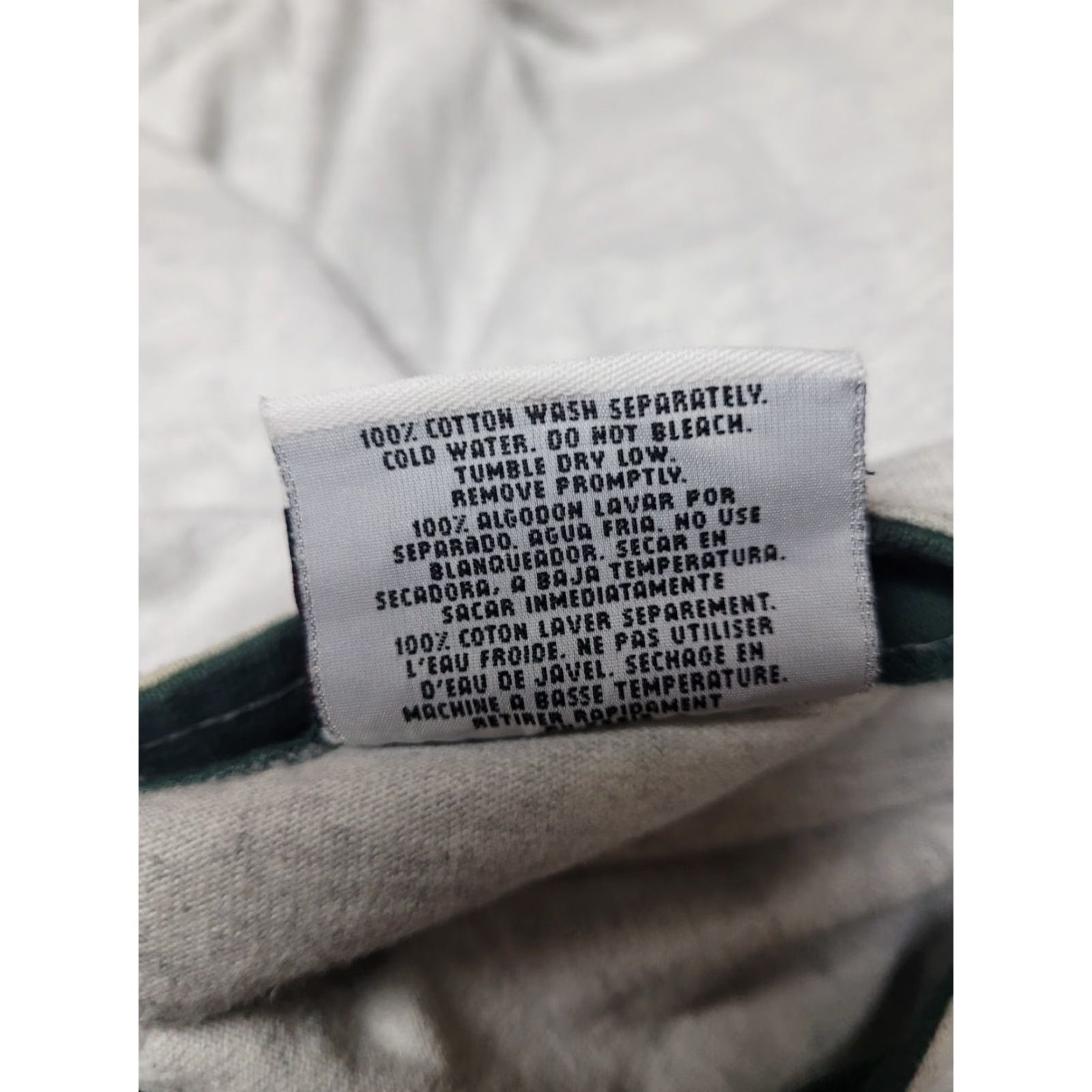 Vintage VINTAGE Badger Baseball Jersey Mens L Gray Cotton Jersey Button Up Graphic Tee 100% Cotton Baseball Epicyte Healthcare 90s (if applicable) Size US L / EU 52-54 / 3 - 5 Thumbnail
