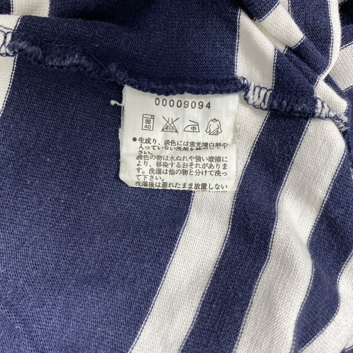 agnes b. AGNES B. PARIS Homme Half Zipper Stripes Collar Size US S / EU 44-46 / 1 - 5 Thumbnail