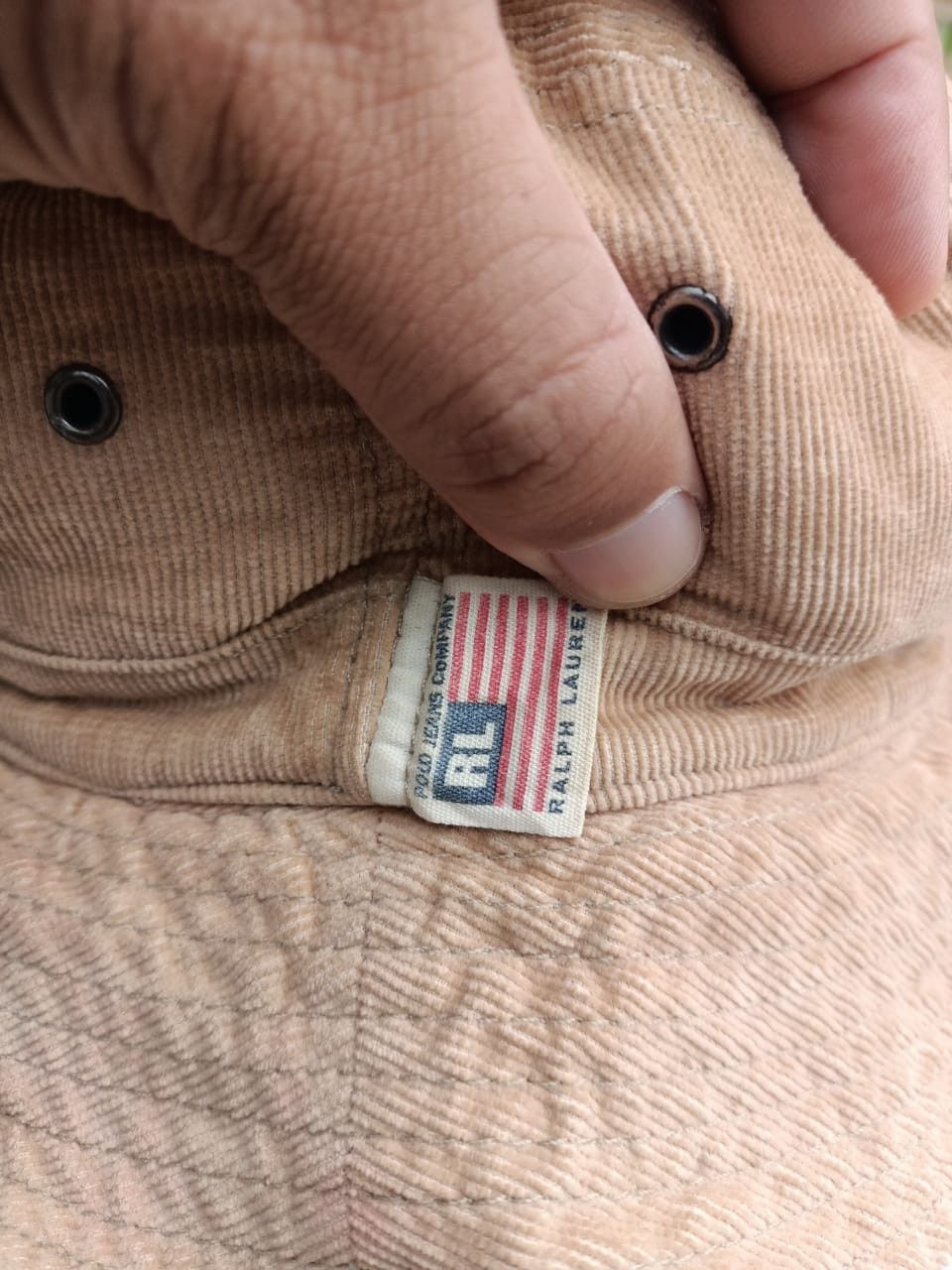 Polo Ralph Lauren Vintage Polo Jeans Co. corduroy hat by Polo Ralph Lauren Size ONE SIZE - 3 Thumbnail