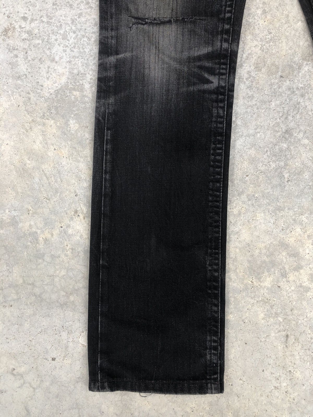 Japanese Brand Yoshitomo Nara Lolita Embroidered Jeans Punk Size US 31 - 6 Thumbnail