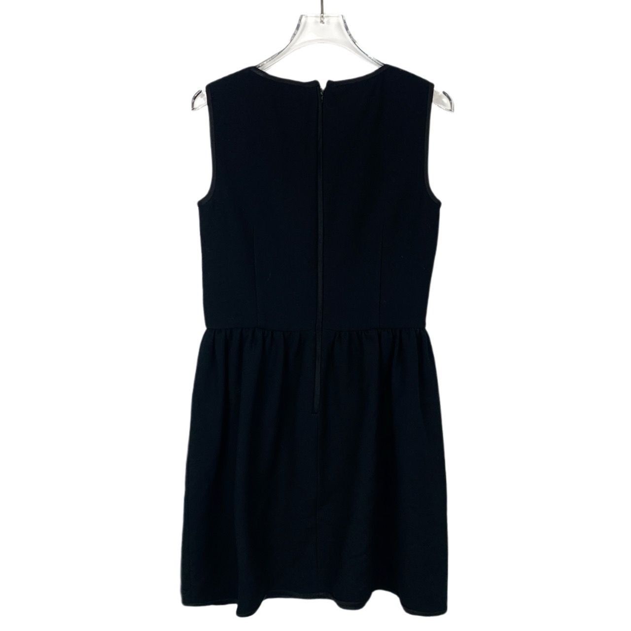 Valentino Valentino Black Sleeveless Round-Neck Dress (Size 38) Size XS / US 0-2 / IT 36-38 - 7 Thumbnail