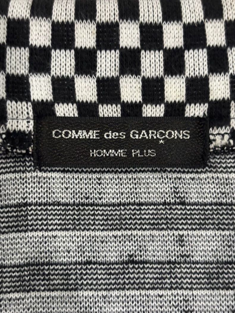 Comme des Garcons Comme Des Garcons Black and white checkerboard zipper swea Size US M / EU 48-50 / 2 - 3 Thumbnail