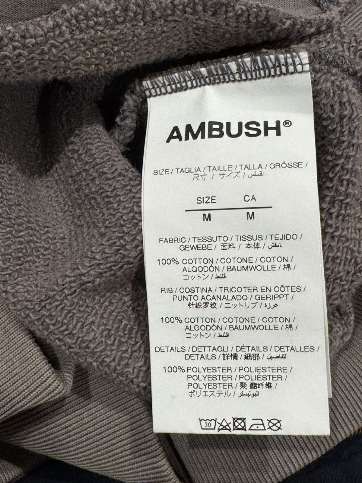 Ambush Design AMBUSH Design Gray Dove Hoodie BRAND NEW Size US M / EU 48-50 / 2 - 16 Thumbnail