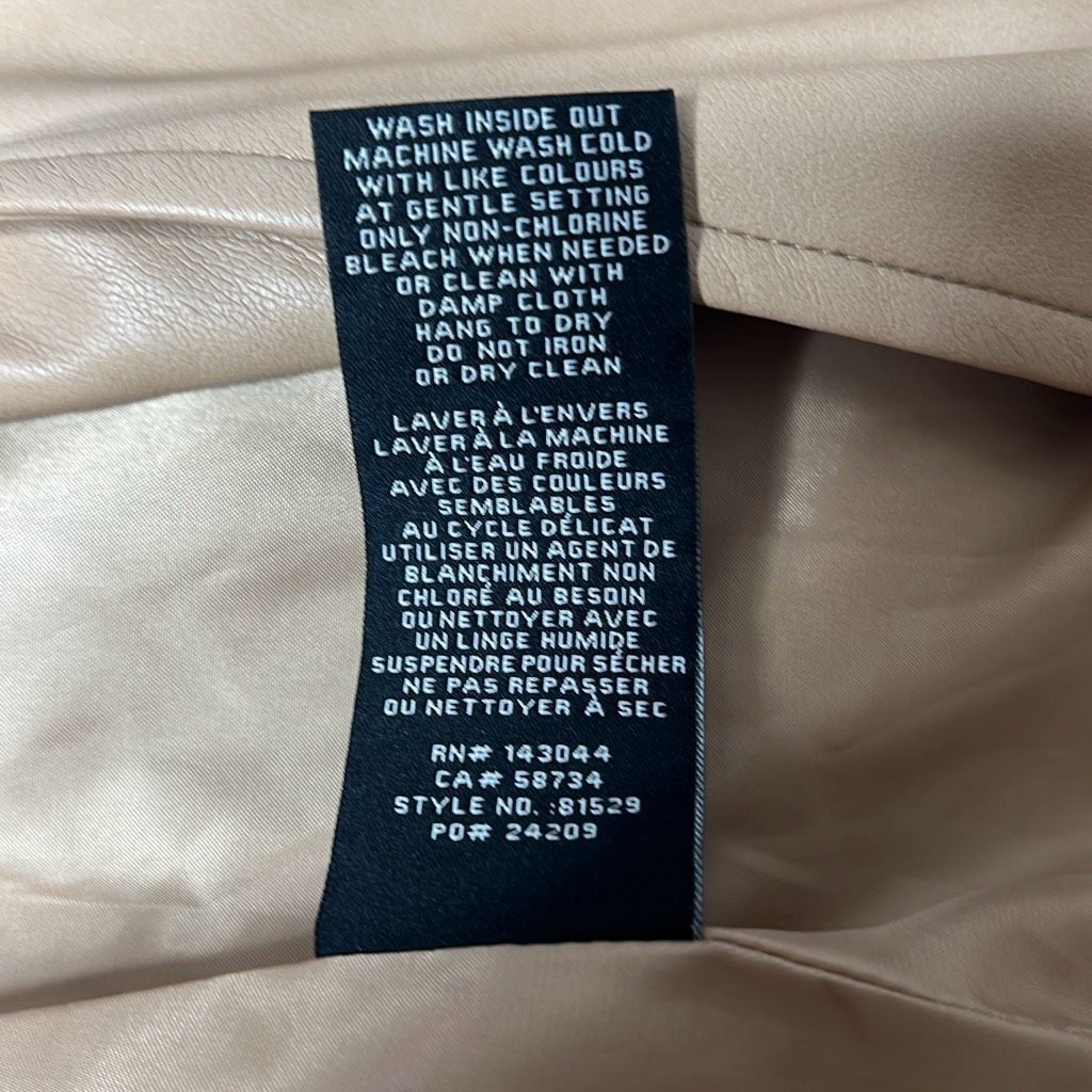 7 For All Mankind 7 For All Mankind Vegan Faux Leather Trench Belted Coat NWT Size S / US 4 / IT 40 - 13 Thumbnail