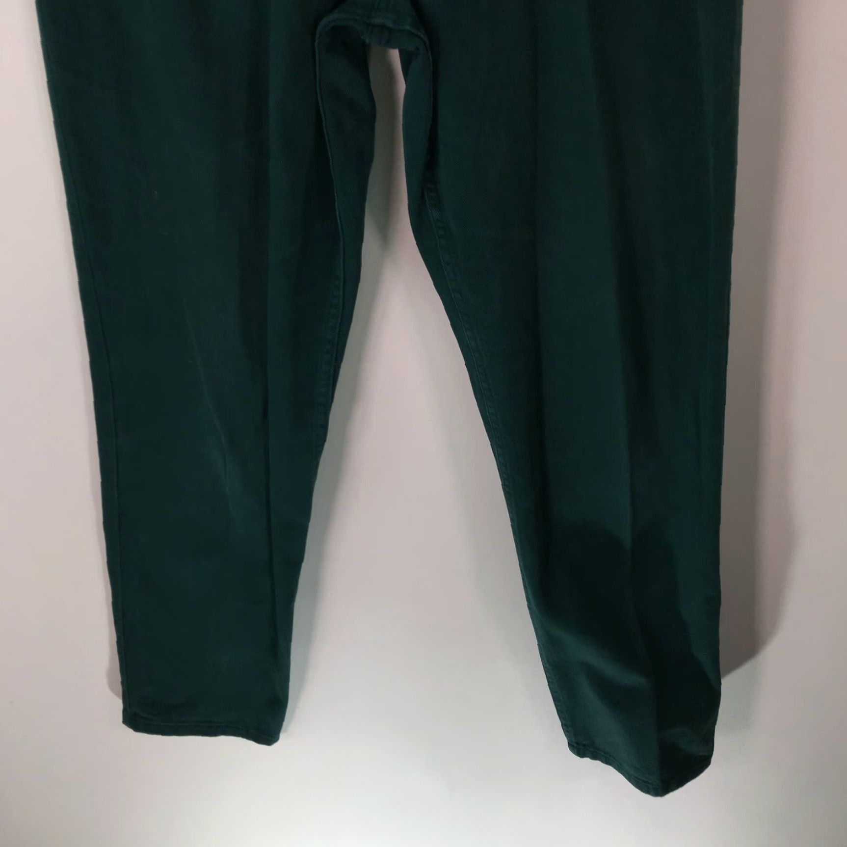 Vintage VINTAGE Memphis Women's Jeans 1980s High Rise Straight Leg Green Size 9/10 Casual Size 30" / US 8 / IT 44 - 5 Thumbnail