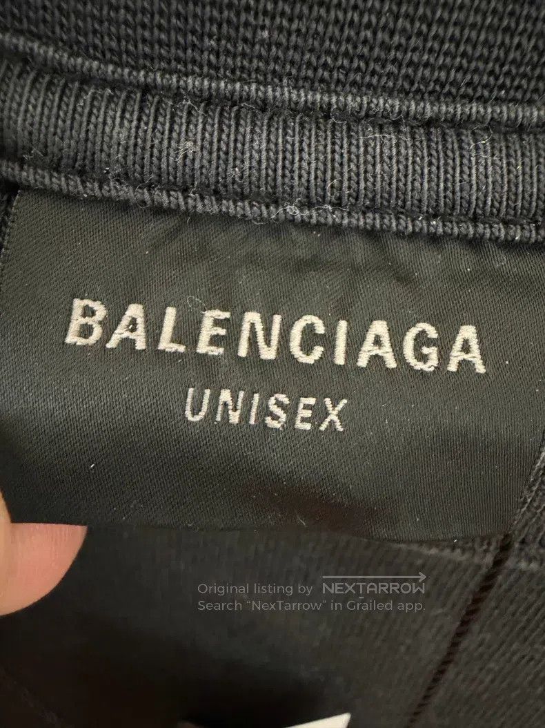 Balenciaga Balenciaga Flame Graffiti Printed Short Sleeve Size US XL / EU 56 / 4 - 3 Thumbnail