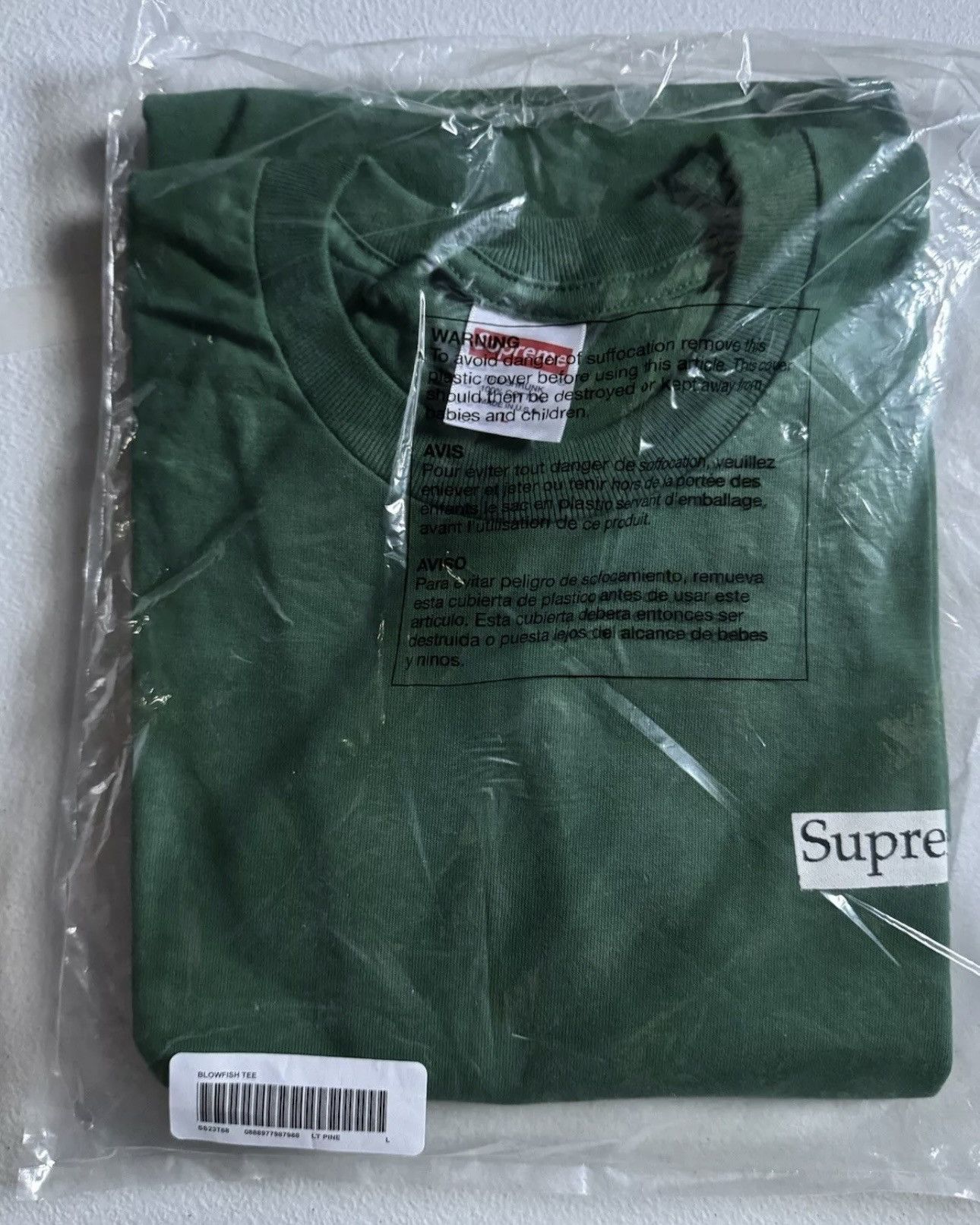 Supreme Blowfish Tee Size US L / EU 52-54 / 3 - 4 Thumbnail