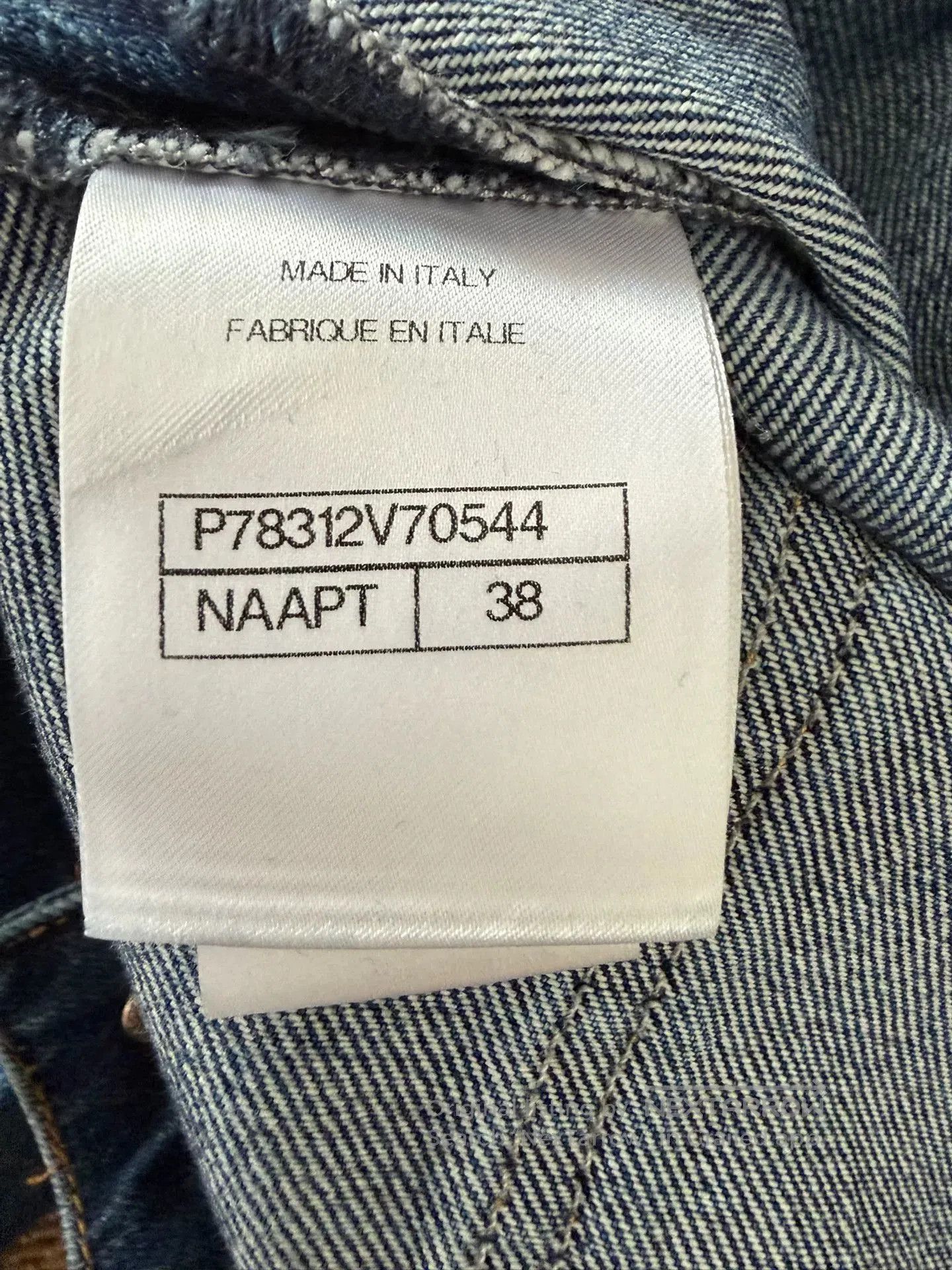 Chanel Chanel Side Zip Wide-Leg Denim Jeans. Size US 38 / EU 54 - 5 Thumbnail
