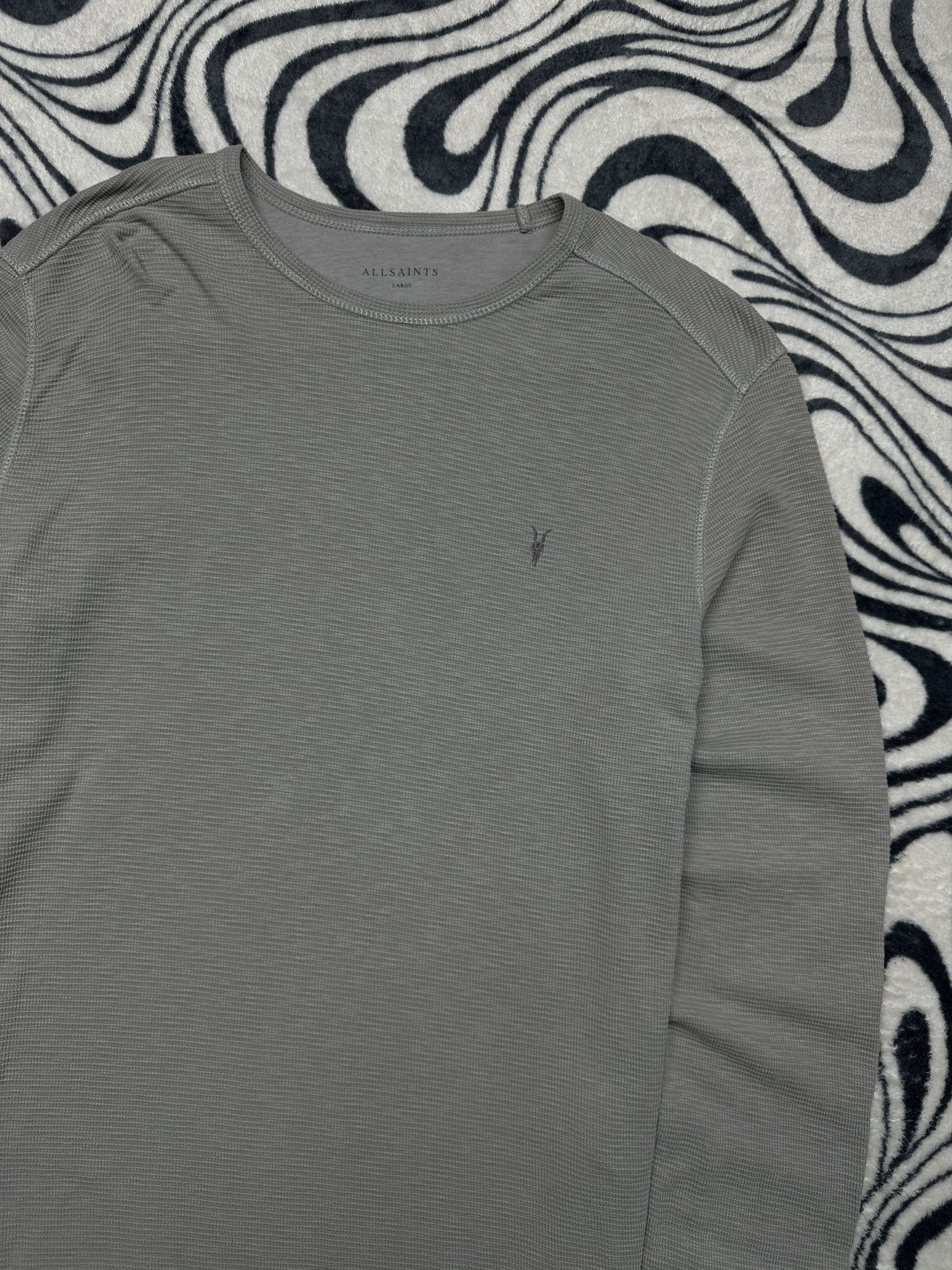 Allsaints Allsaints Mens Clash Crew Neck Sweater Size US L / EU 52-54 / 3 - 2 Thumbnail