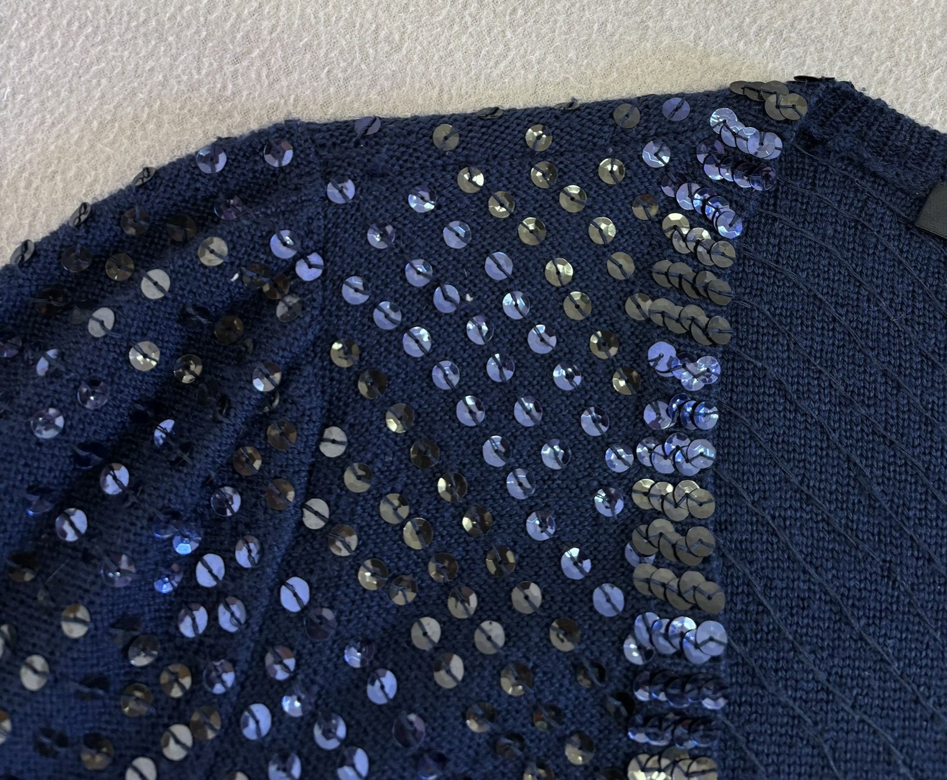 Marc by Marc Jacobs Marc By Marc Jacobs 100%Wool Cardigan Sequins Medium Size M / US 6-8 / IT 42-44 - 6 Thumbnail