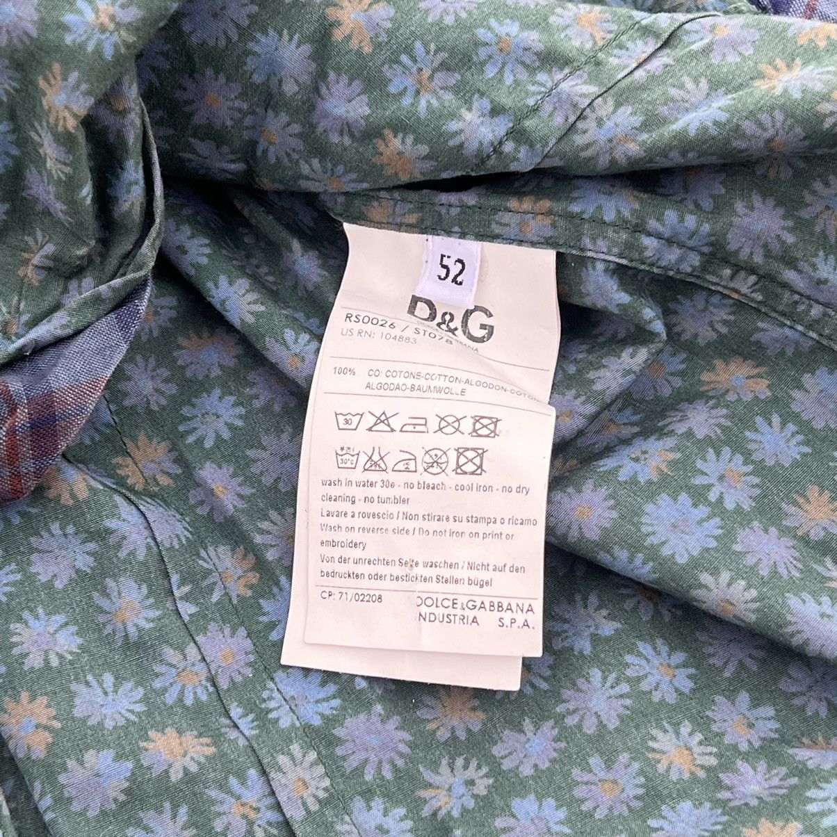 Dolce & Gabbana × Vintage Dolce & Gabbana Vintage Rare Luxury Shirt Button Hawaii Size US M / EU 48-50 / 2 - 8 Thumbnail