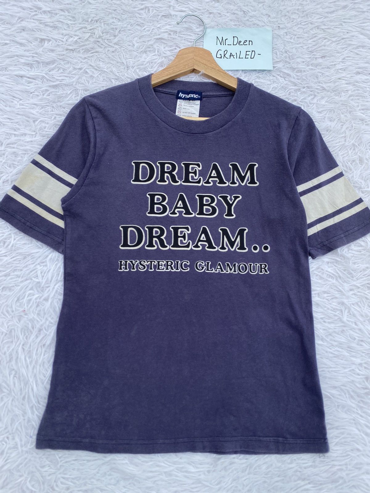 Hysteric Glamour Rare Vintage Hysteric Glamour Dream Baby Dream Tshirt Size US S / EU 44-46 / 1 - 3 Thumbnail
