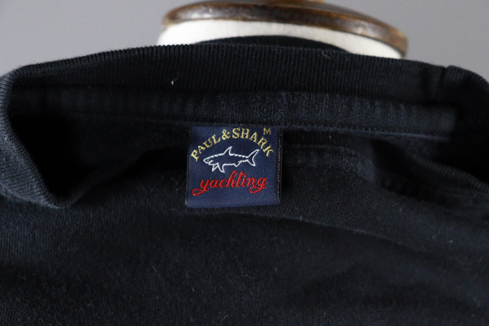 Paul & Shark Ladies Paul & Shark Yachting Black Sweatshirt Sweater Size M Size M / US 6-8 / IT 42-44 - 8 Thumbnail