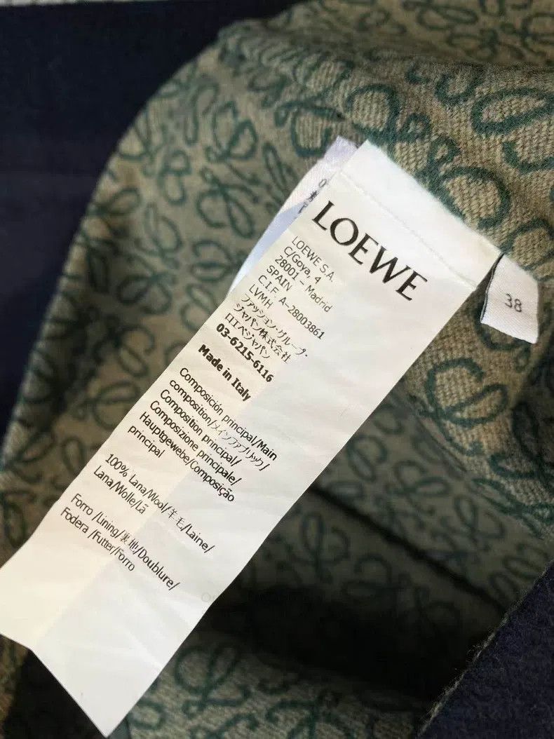 Loewe Loewe Wool Lined Jacquard Jacket Size XS / US 0-2 / IT 36-38 - 5 Thumbnail