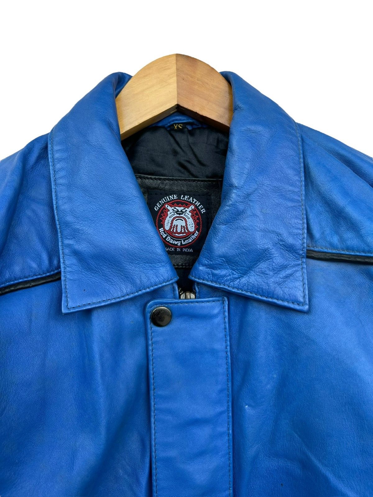 Vintage Vintage Covernett Racing Spellout Baggy Leather Jacket Size US M / EU 48-50 / 2 - 11 Thumbnail