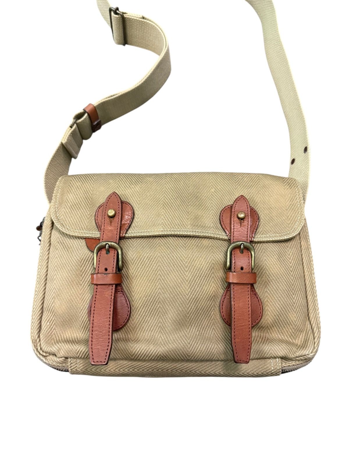 Japanese Brand RARE VINTAGE SILVER LAKE CLUB DUCK CANVAS CROSSBODY BAG Size ONE SIZE - 2 Thumbnail