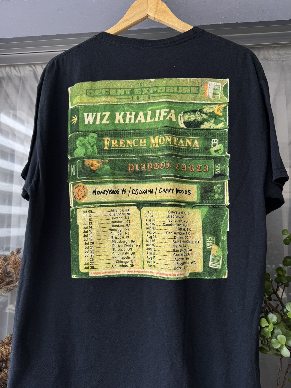 Vintage The Decent Exposure tour Playboi Carti tee Size US L / EU 52-54 / 3 - 7 Thumbnail