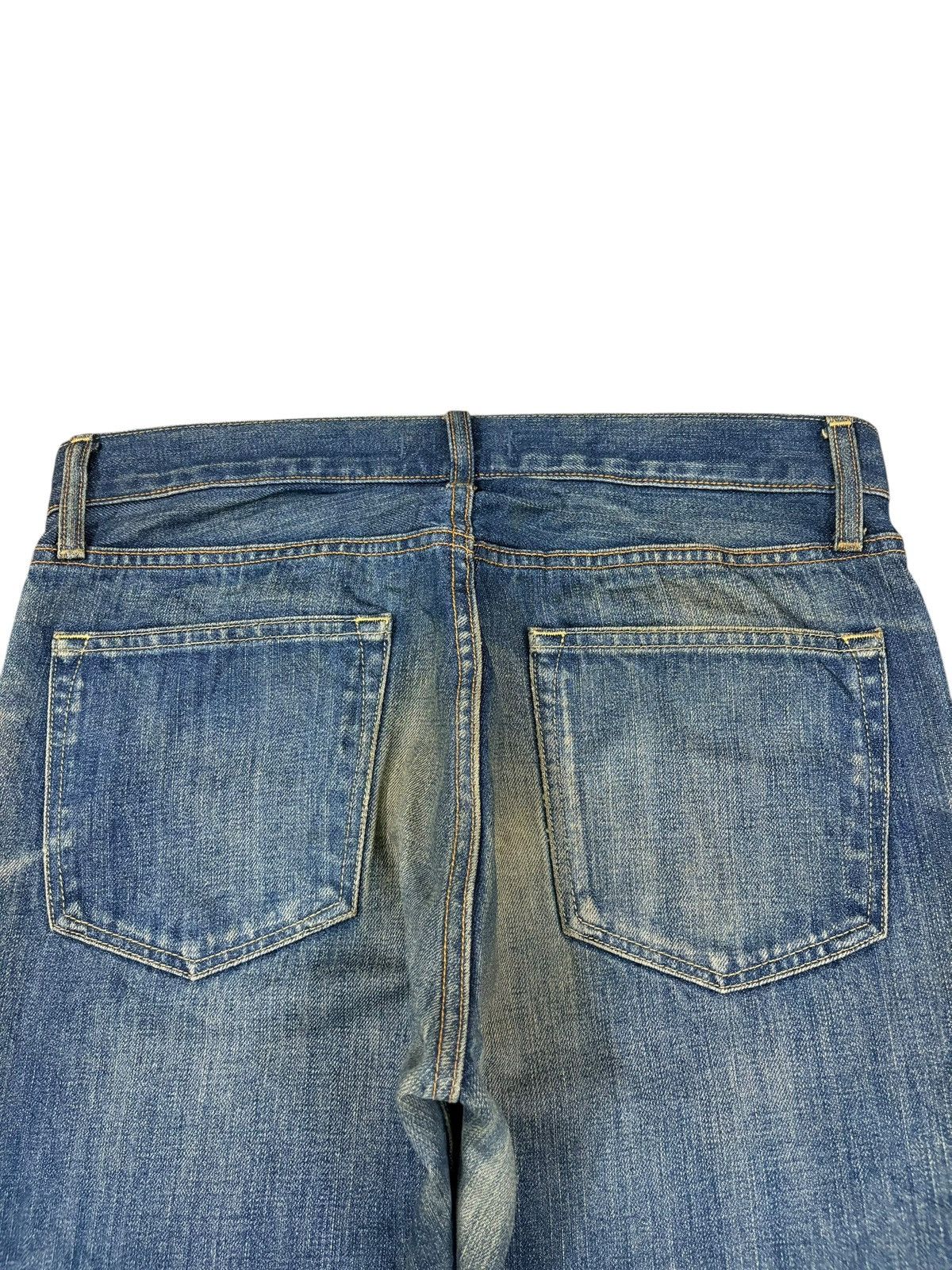 Uniqlo Vintage Japanese Uniqlo Mud Wash Distressed Loose Jeans Size US 32 / EU 48 - 8 Thumbnail