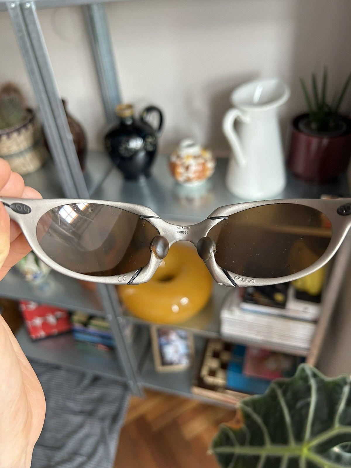 Oakley Vintage Oakley Romeo X Metal 90s Ultra Rare Archive Designer Size ONE SIZE - 14 Thumbnail