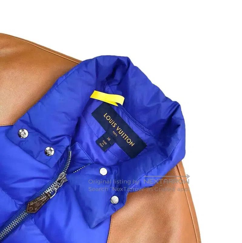 Louis Vuitton Louis Vuitton Women's Blue Puffer Jacket . Size XXS / US 00 / IT 34 - 2 Thumbnail