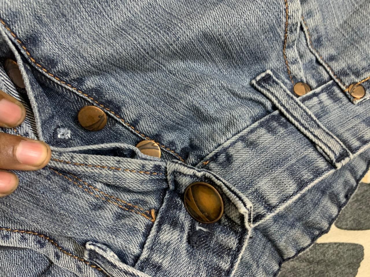 Engineered Garments vintage levis engineers pant buckle belt denim Size US 34 / EU 50 - 4 Thumbnail