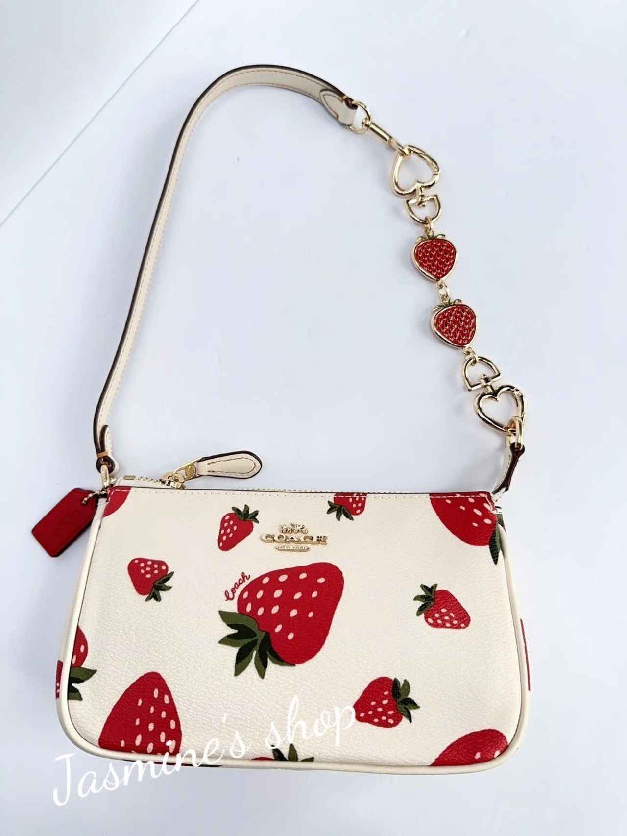 Coach NWT Coach Nolita 19 With Wild Strawberry Print CH533 Size ONE SIZE - 1 Thumbnail