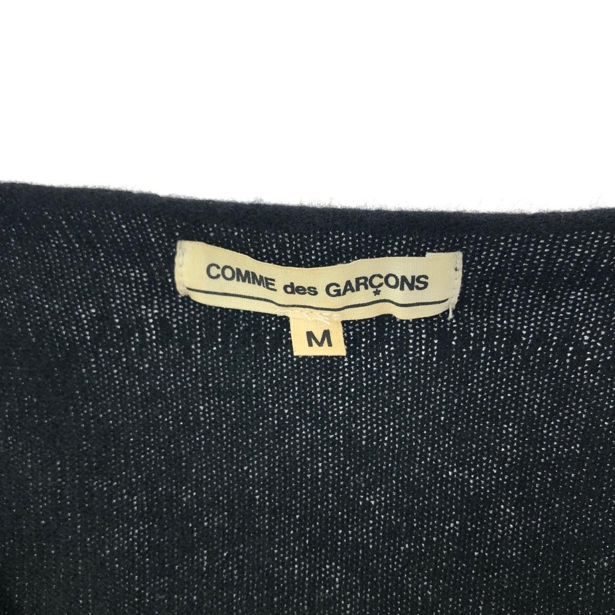 Comme des Garcons Sweatshirt wool Keith Haring hair long sleeve V-neck Black Size US M / EU 48-50 / 2 - 4 Thumbnail