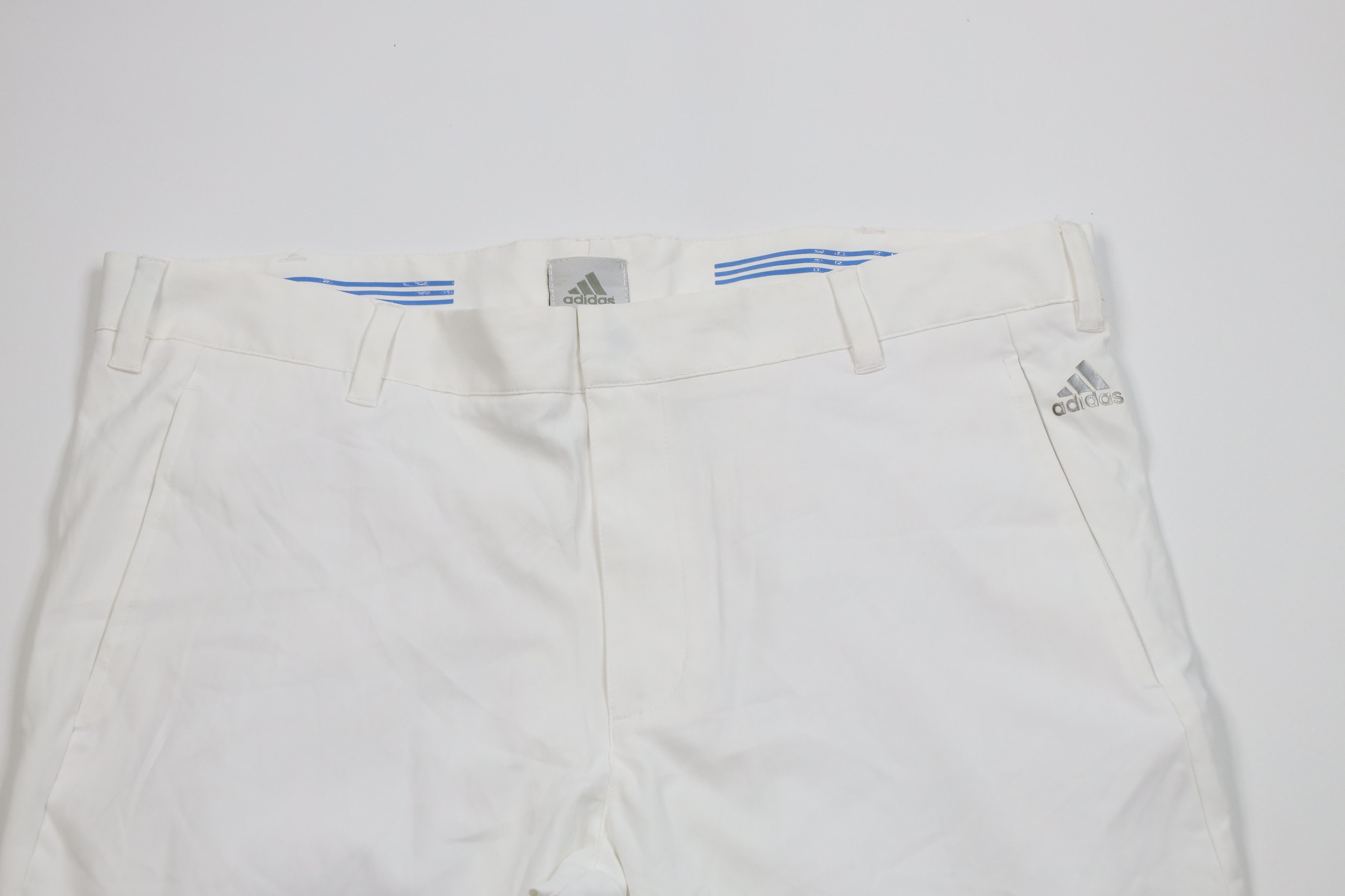 Adidas Adidas Golf Spell Sheer Stretch Wide Leg Chino Pants White Size US 36 / EU 52 - 2 Thumbnail