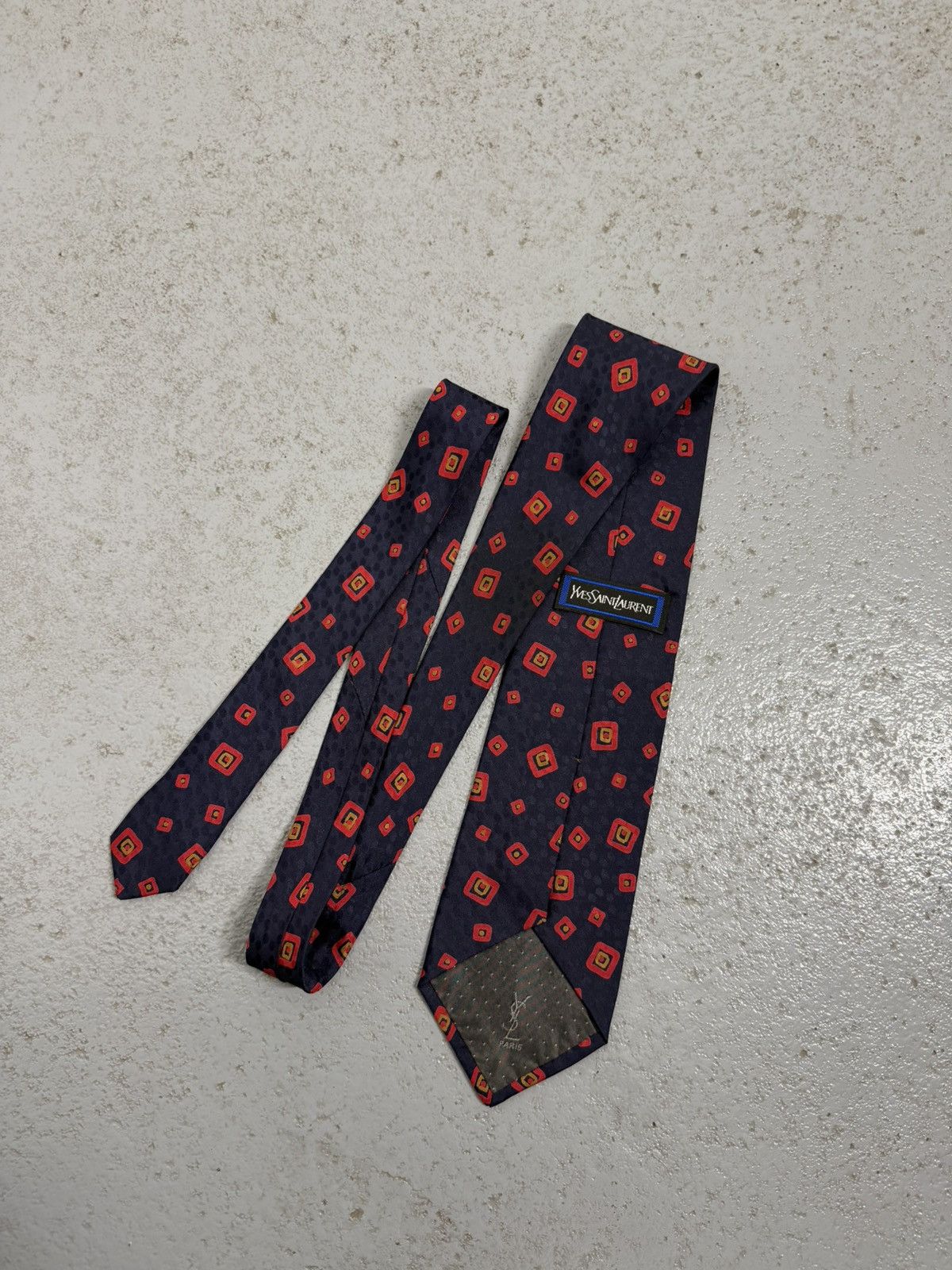 Yves Saint Laurent Vintage Yves Saint Laurent Silk Tie Size ONE SIZE - 1 Thumbnail