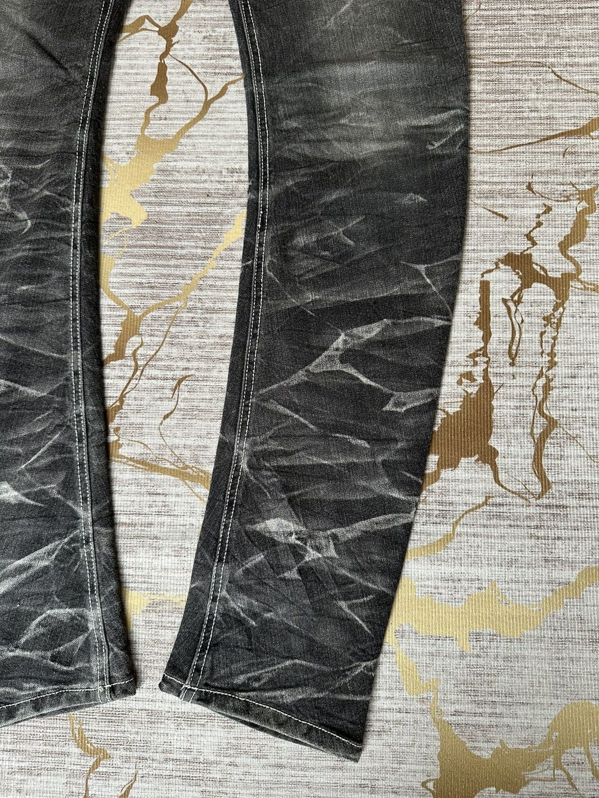 semanticdesign Semantic Design Claw Marks Curve Leg Strechable Denim Size US 30 / EU 46 - 7 Thumbnail