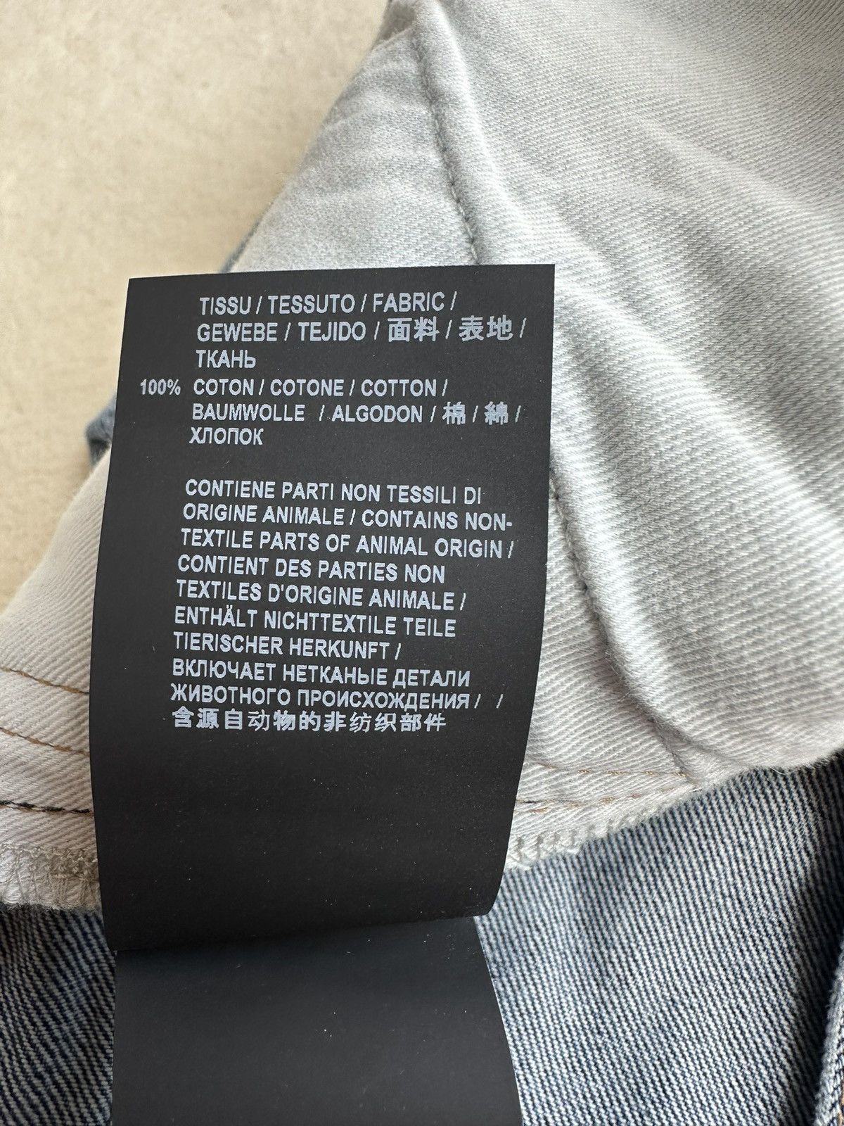 Saint Laurent Paris SS20 Saint Laurent distressed blue crash slim jeans 31 rip Size US 31 - 25 Thumbnail