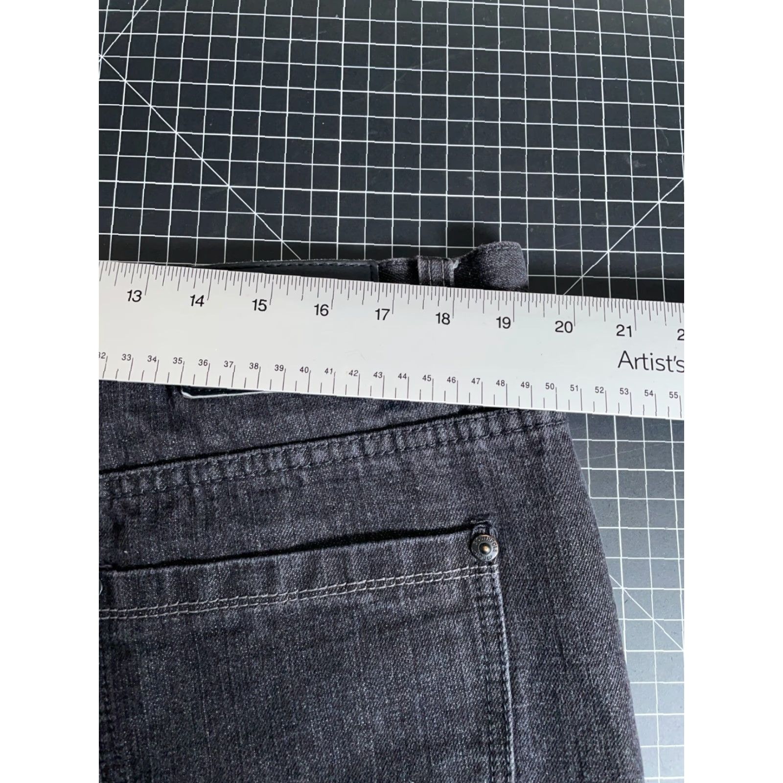 Southpole VINTAGE Southpole Jeans Baggy Tapered Leg Black Denim 38 x 30 Mens Regular 5-Pocket Style Hip Hop Size US 38 / EU 54 - 5 Thumbnail