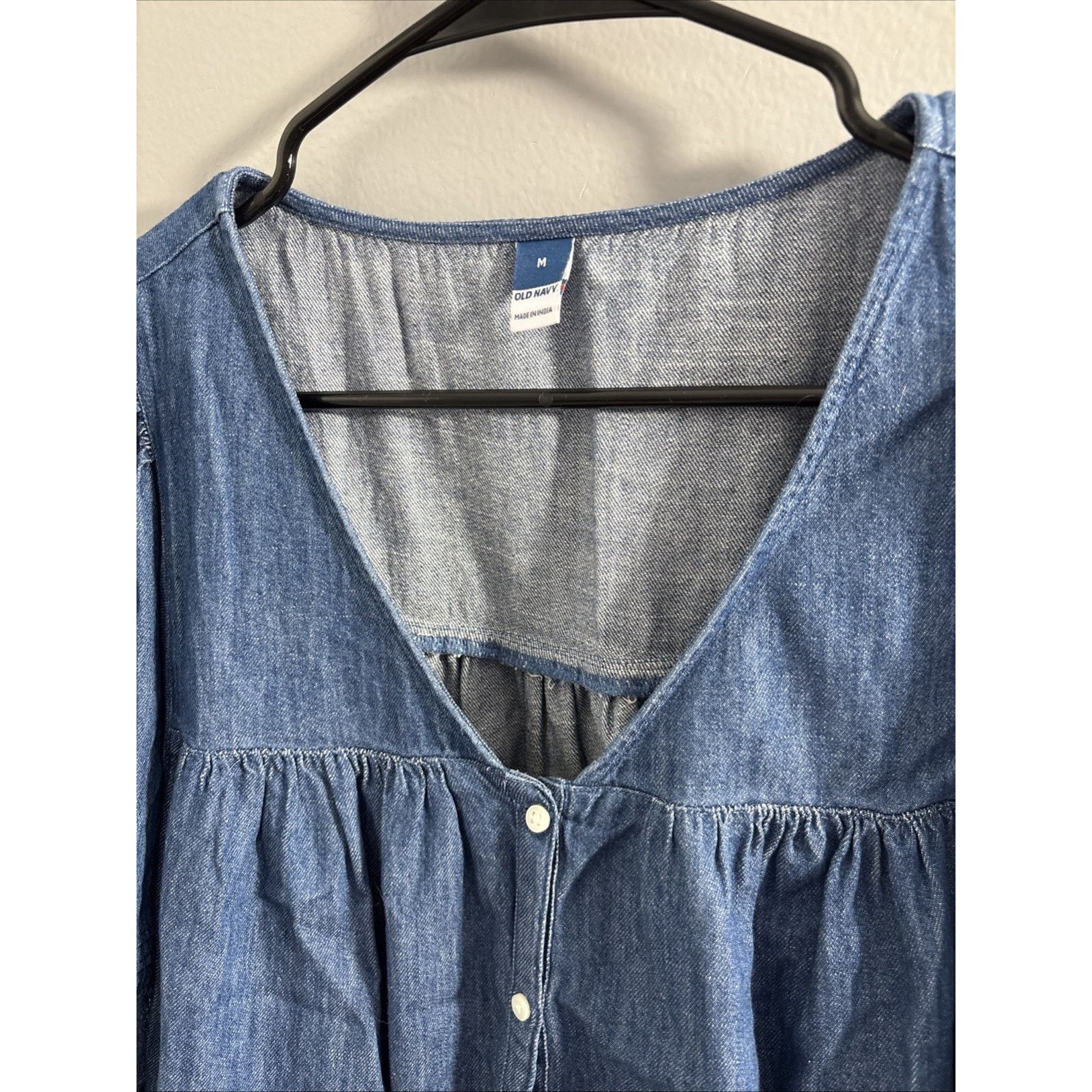 Old Navy Old Navy Denim Tee Medium Size M / US 6-8 / IT 42-44 - 2 Thumbnail