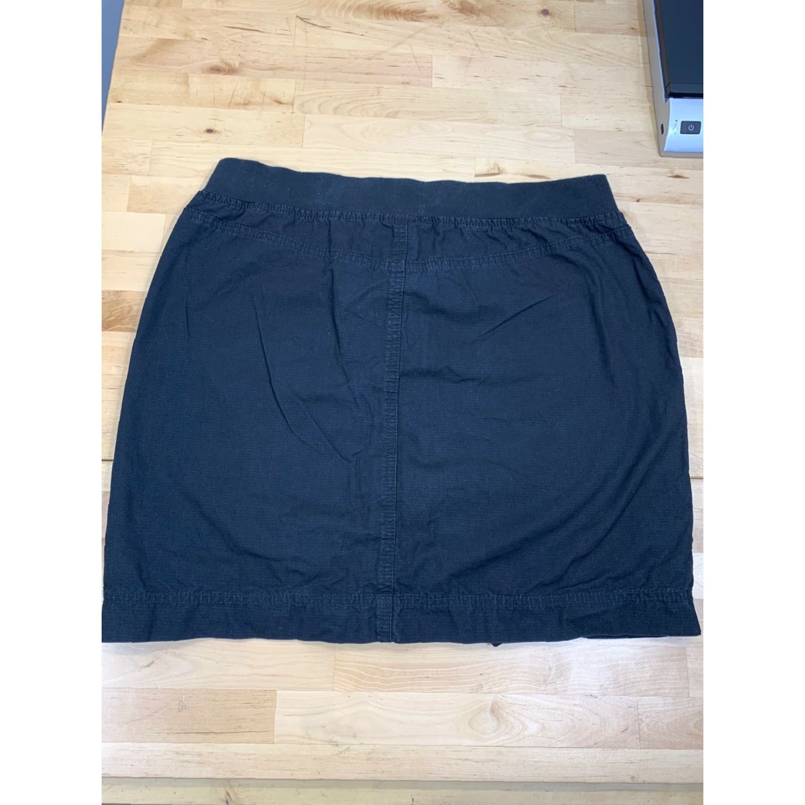 Gloria Vanderbilt GLORIA VANDERBILT COTTON SKORT BLACK SZ 6 16 WOMEN'S SKIRT-SHORTS POCKETS ZIPPER Casual Size 34" / US 12 / IT 48 - 6 Thumbnail