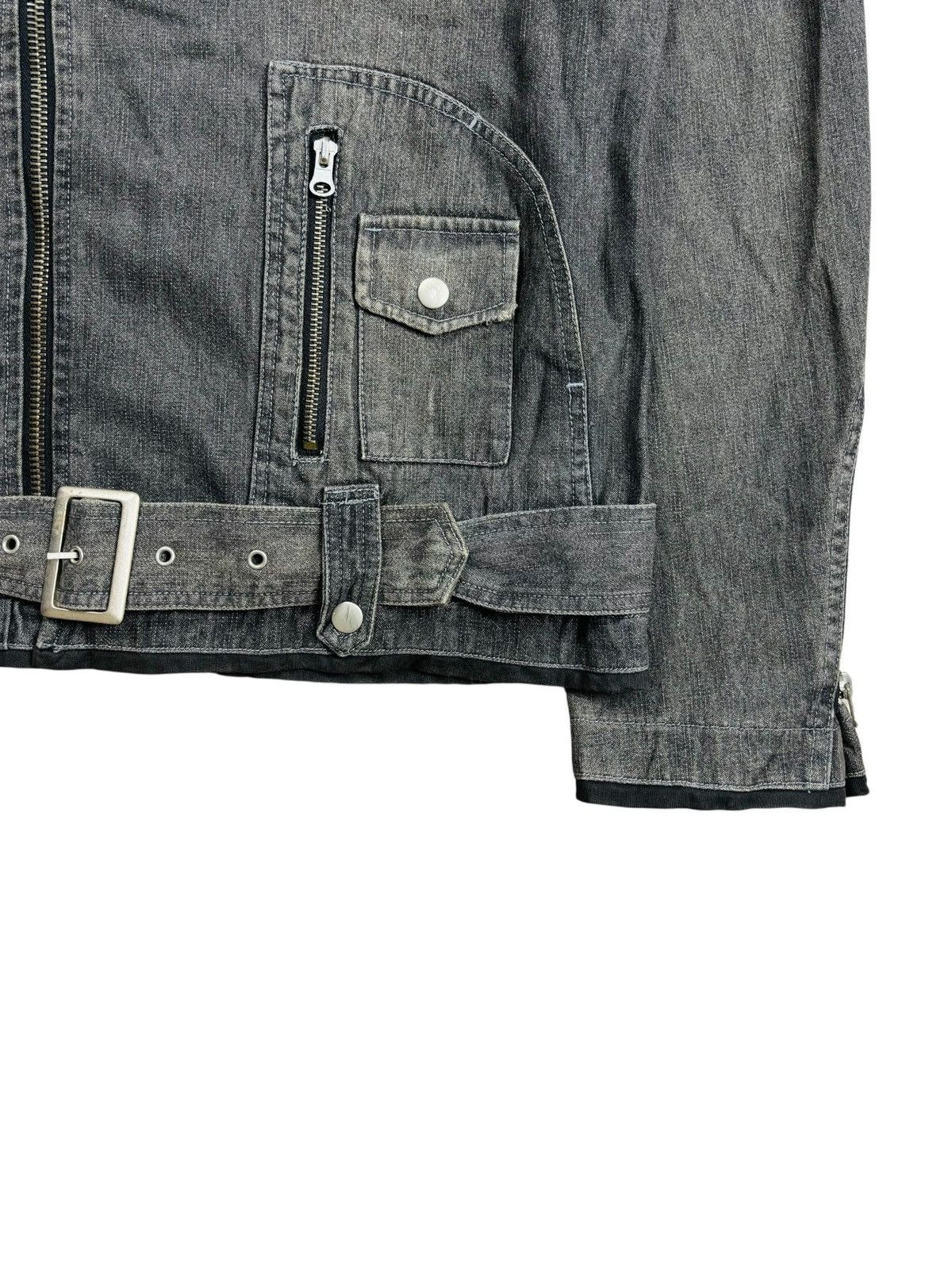 Ekam Archive In The Attic - Multizips Rider Denim Jacket Size US M / EU 48-50 / 2 - 4 Thumbnail